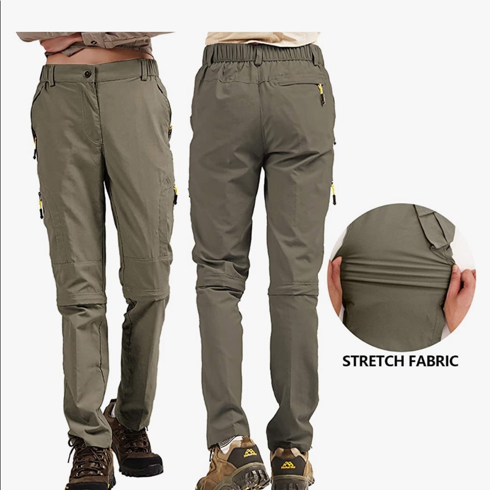 Toomett Hiking  Pants Women’s Convertible Khaki Size:32